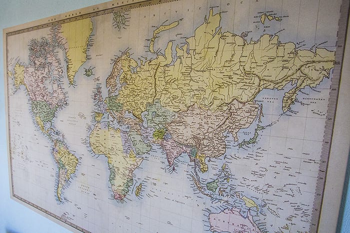 Verwonderlijk Een wereldkaart aan je muur om je vakantie te plannen | vakantie-check OL-65