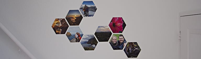 Bloesem stoel druk Vakantiefoto's afdrukken op hexagons - vakantie-check